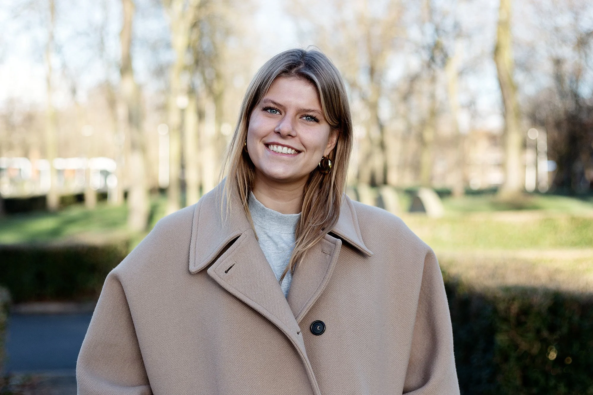  Portretfoto van Sanne in Utrecht. 