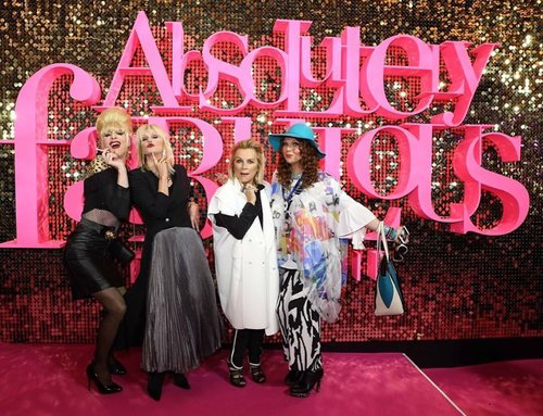 Minnie Cooper at the Sydney premier of Absolutely Fabulous: The Movie