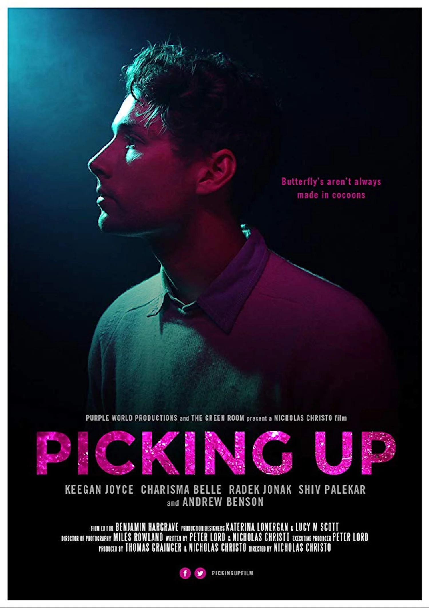 Charisma Belle stars alongside Keegan Joyce in short film, Picking Up