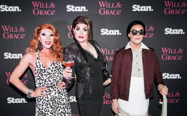 Decoda Secret &amp; Charisma perform for Stan’s ‘Will &amp; Grace’ Launch Party