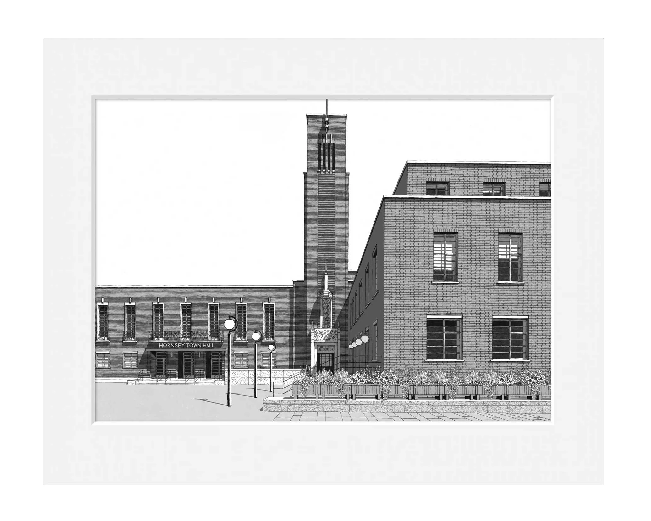 Shop_Framed_Hornsey_Town-Hall-BW-mount_A3.jpg