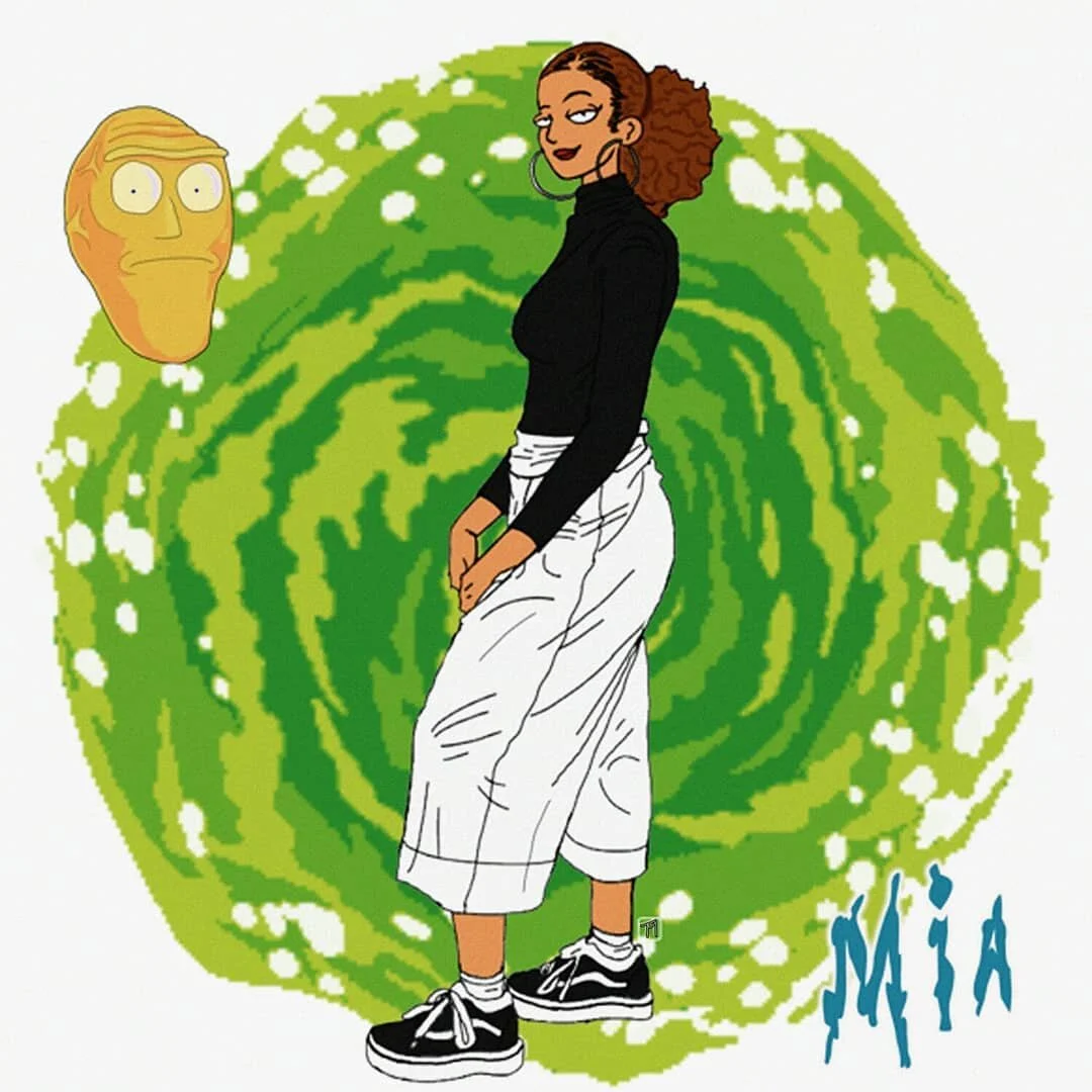 Mia ( Rick and Morty Version )