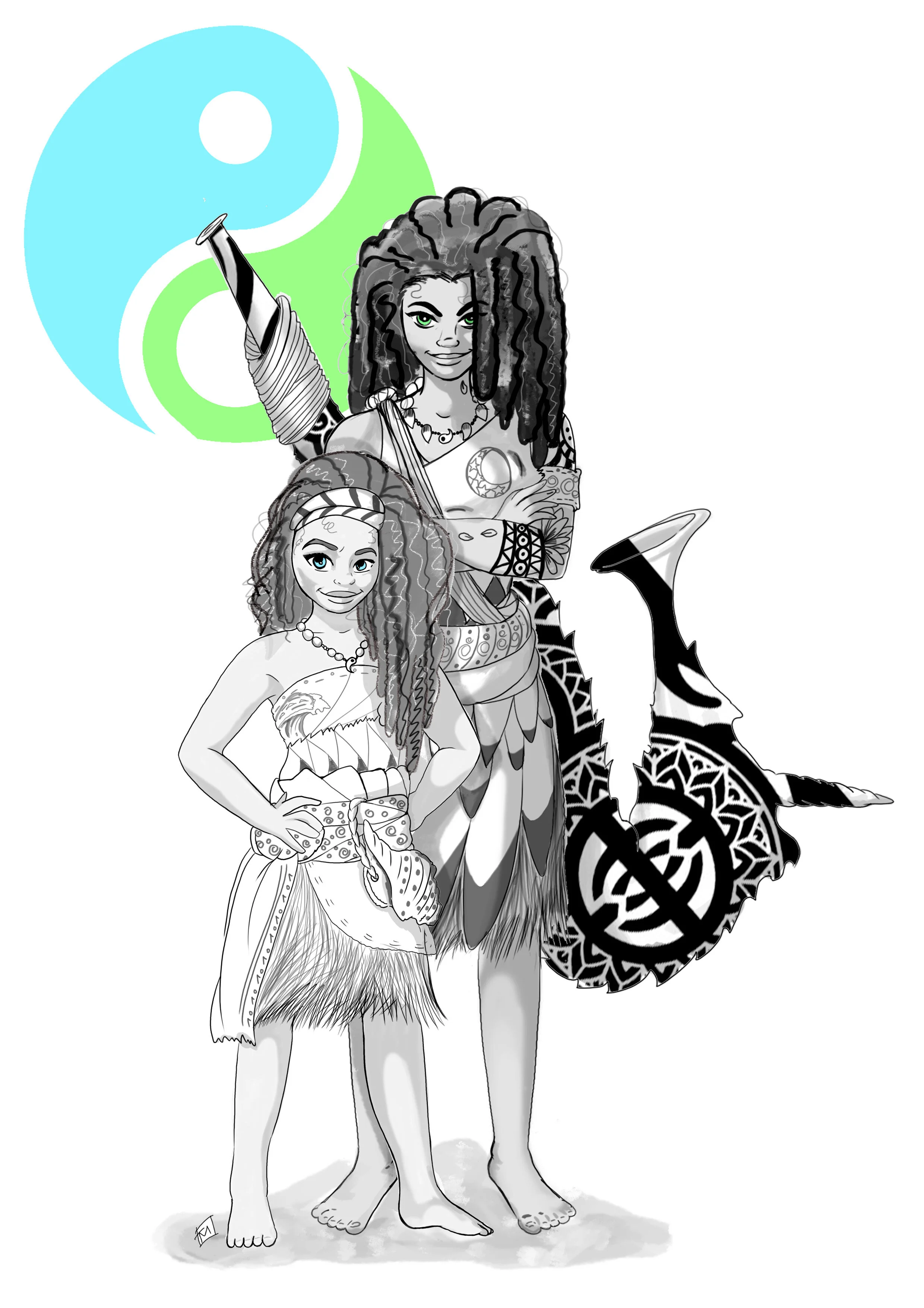 Zaiyan and Yaz ( Moana Version )