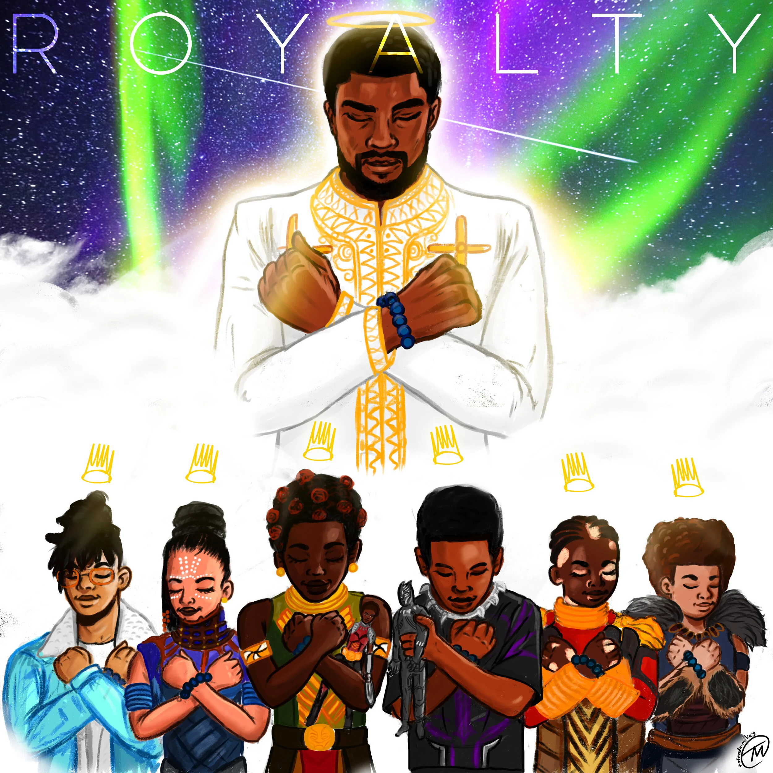 Royalty Digital Painting (2020)