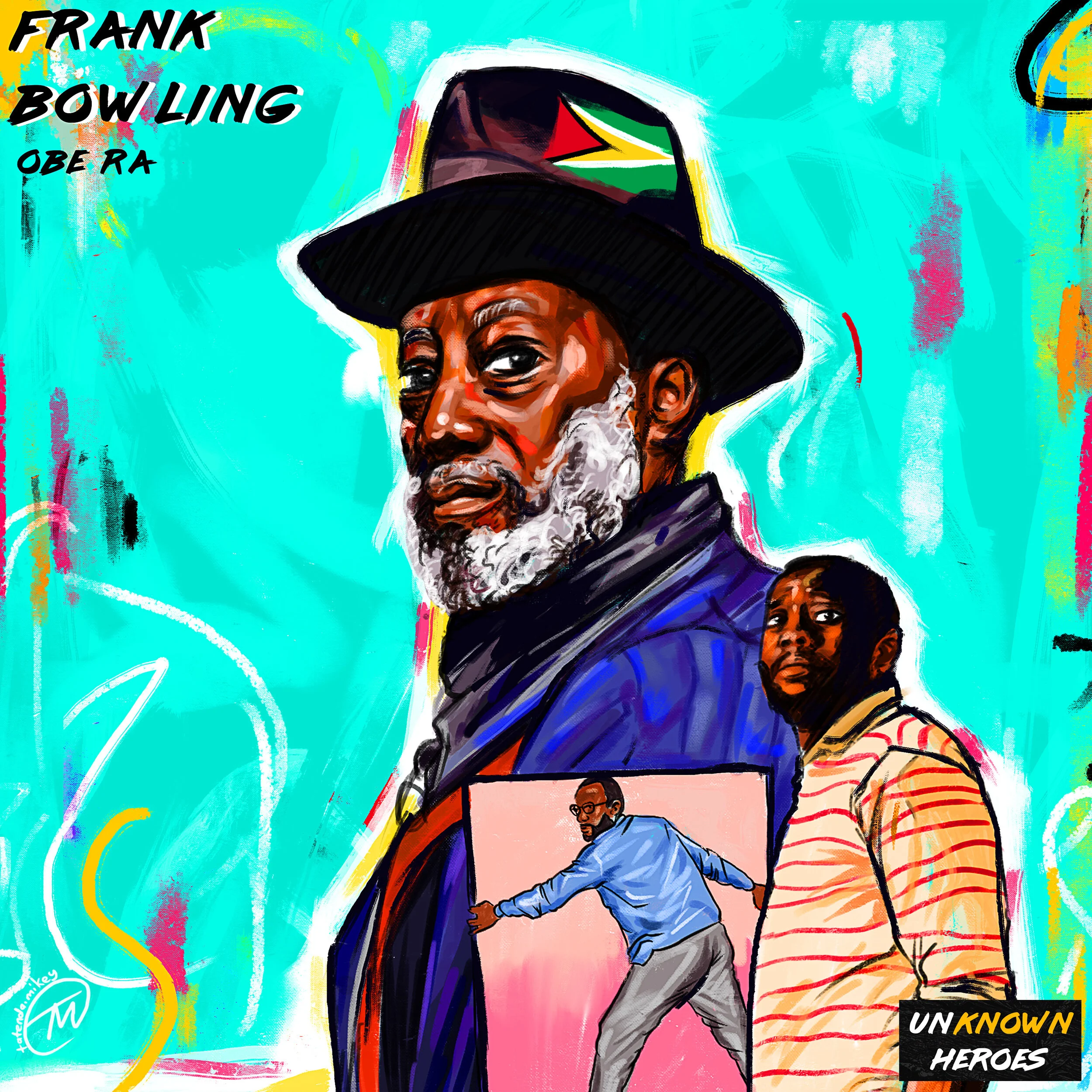 Frank Bowling (OBE and RA)