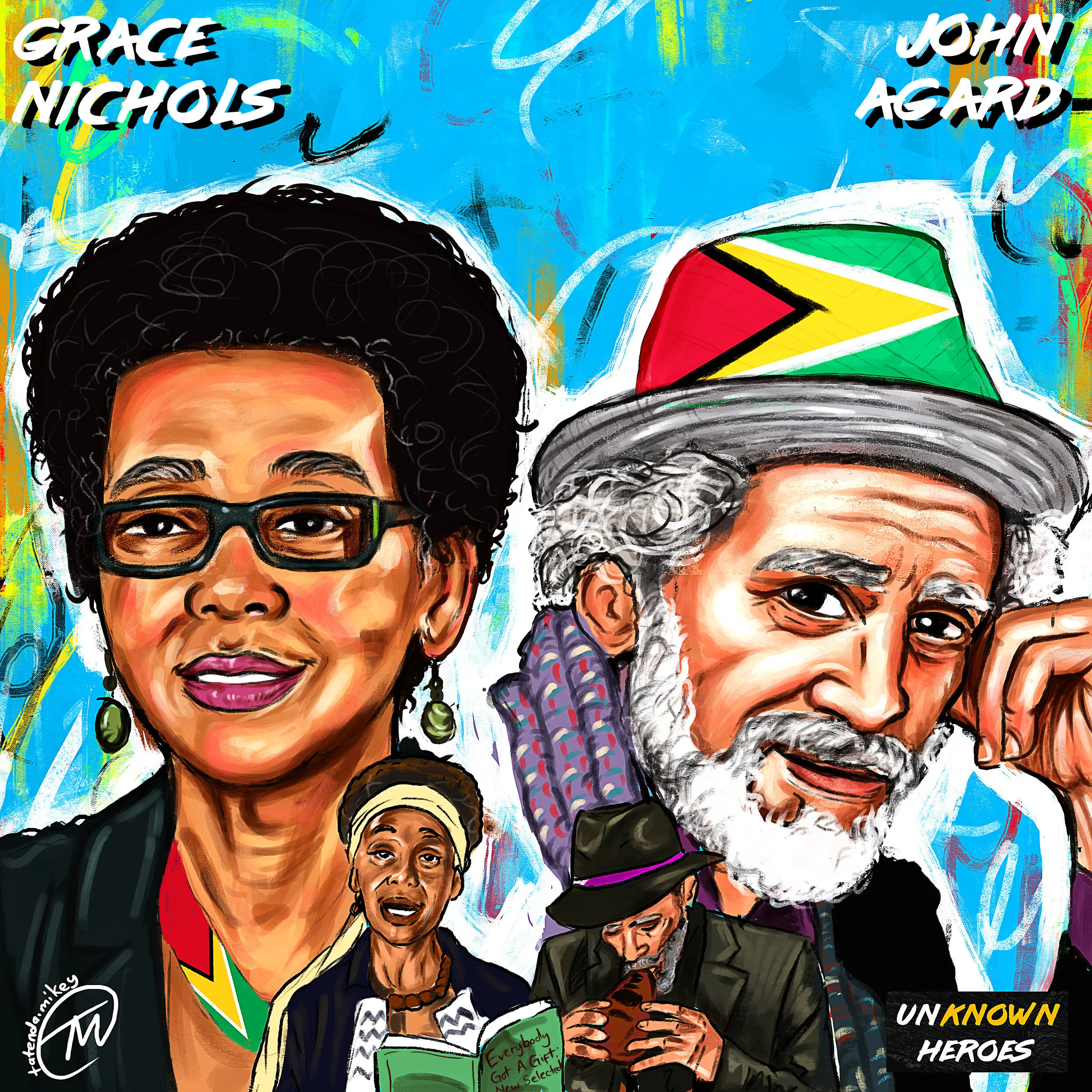 Grace Nichols  and John Agard