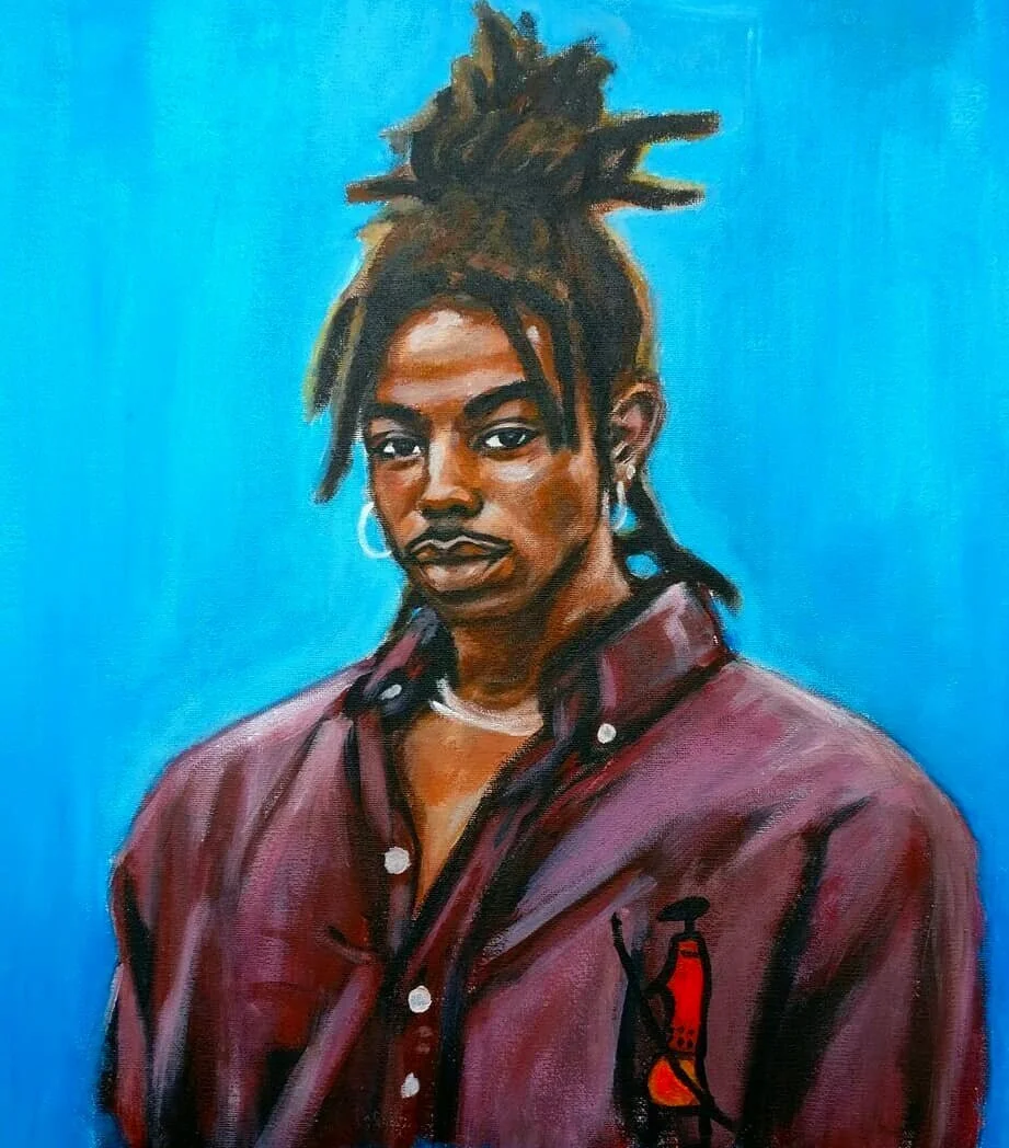 The Badmon  (2018)  22 inches  x 16 inches