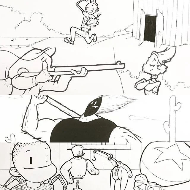 Sooo #inktober2019 is only 25 days away! Who else is ready for this challenge?! I thought a lot about how to approach inktober this year. And I think I&rsquo;m gonna try to have my sketches done before I start. So that each day I only have to focus o