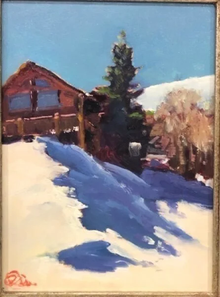 Bear Lake Cabin in Winter 