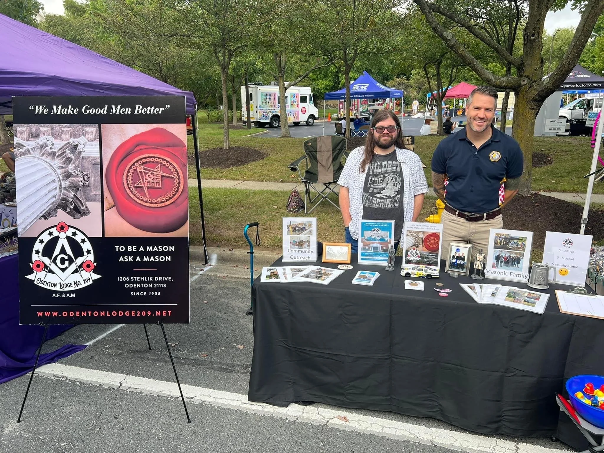 2022 Piney Orchard Street Festival — Odenton Lodge No. 209 A.F.& A.M.
