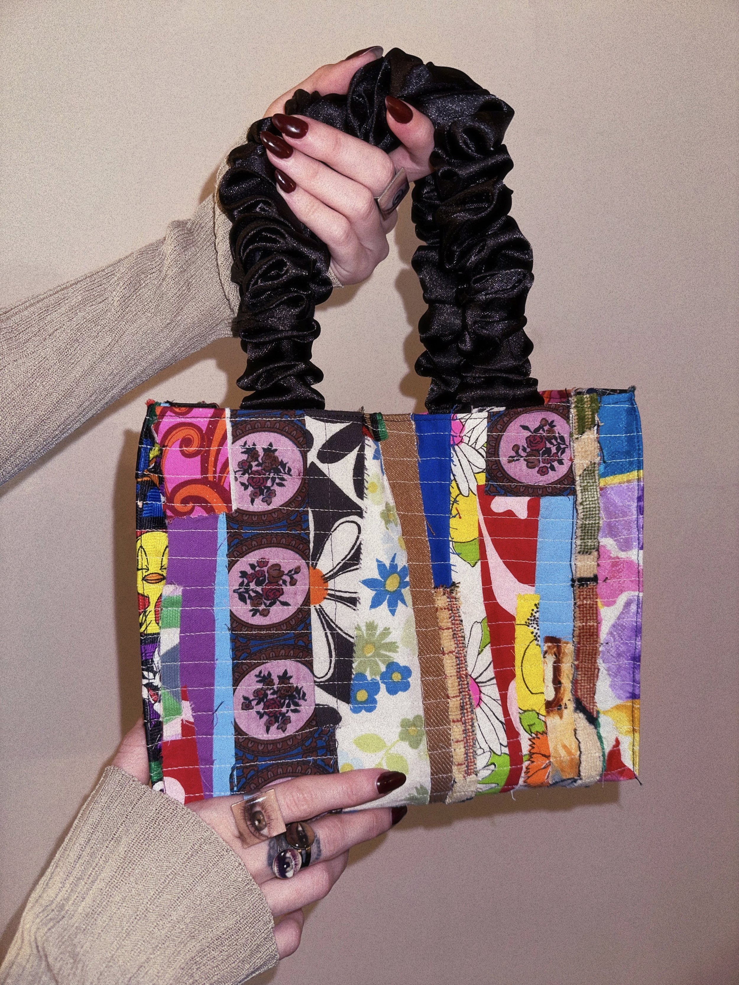 Scrappy Scrunch handbag.