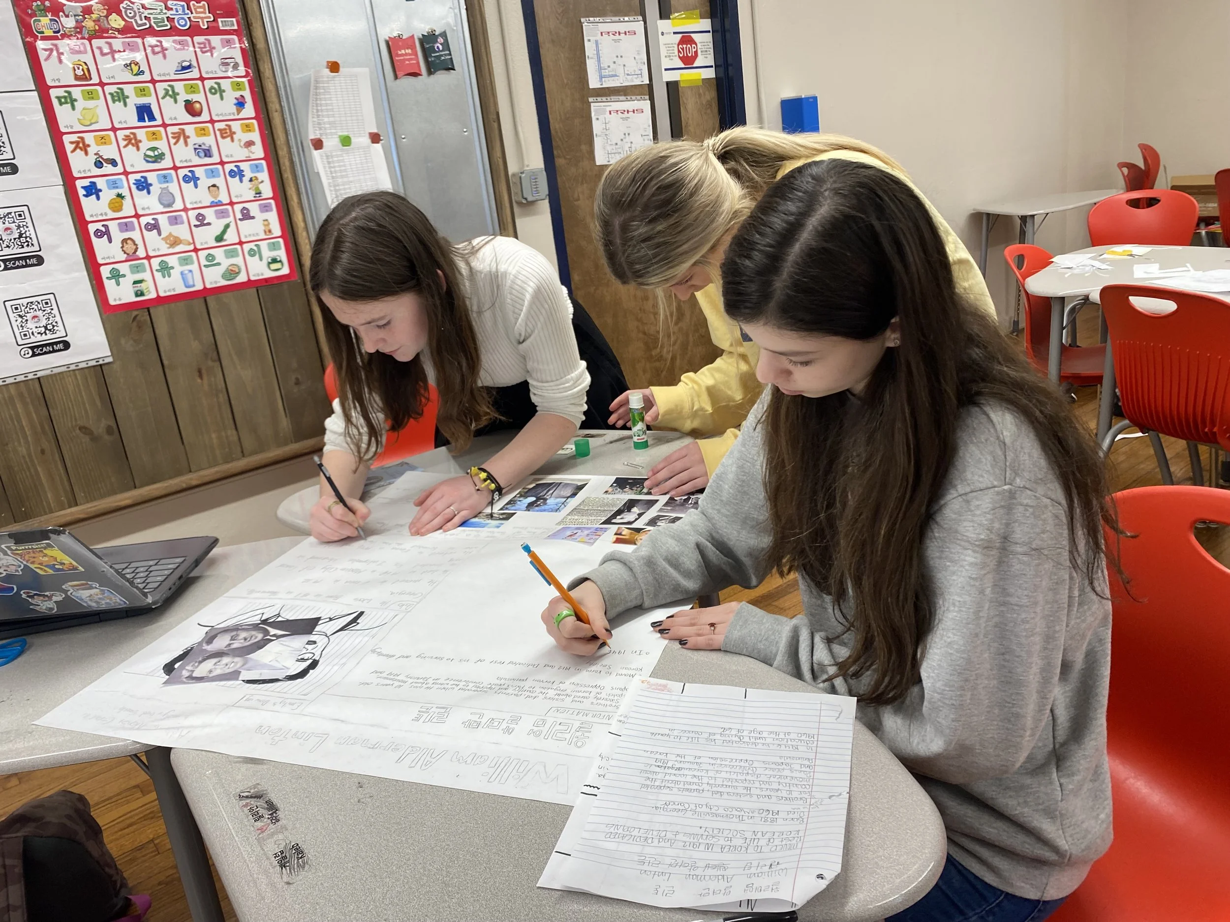 PRJHS finds connections in history