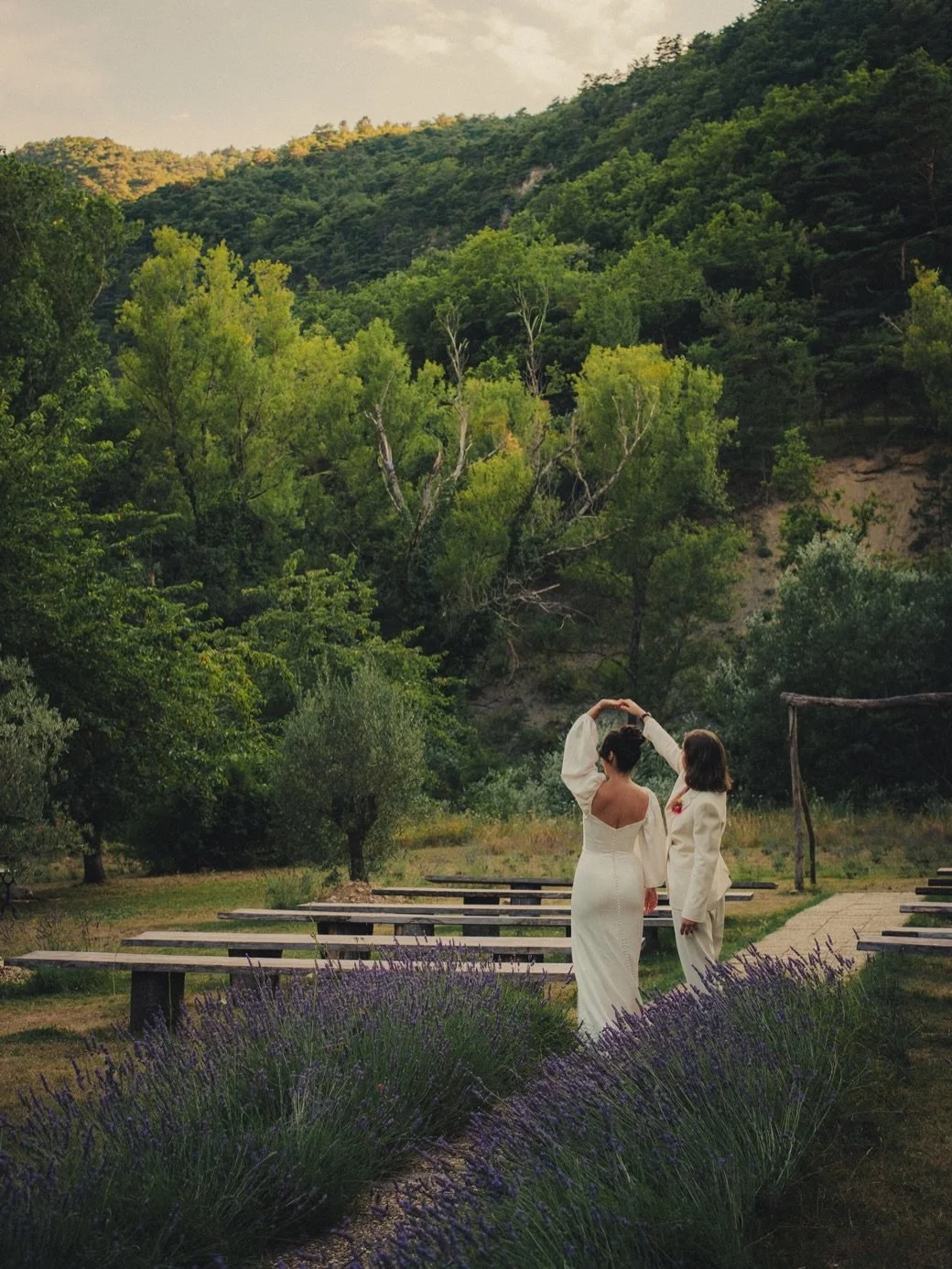 Lavender season in Provence never disappoints.
In Dr&ocirc;me Proven&ccedil;ale, Hameau de Valouse sits between soft lavender fields and open mountain views, beautiful and unique.

The day moved gently from the lavender fields into the higher grounds