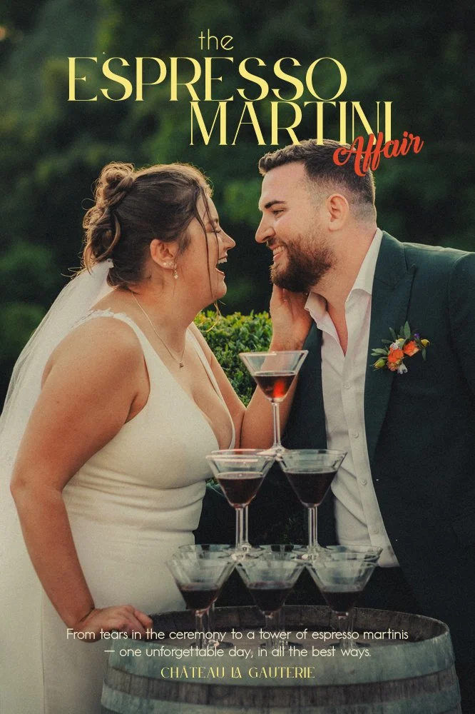 France intimate wedding photographer at chateau la gauterie