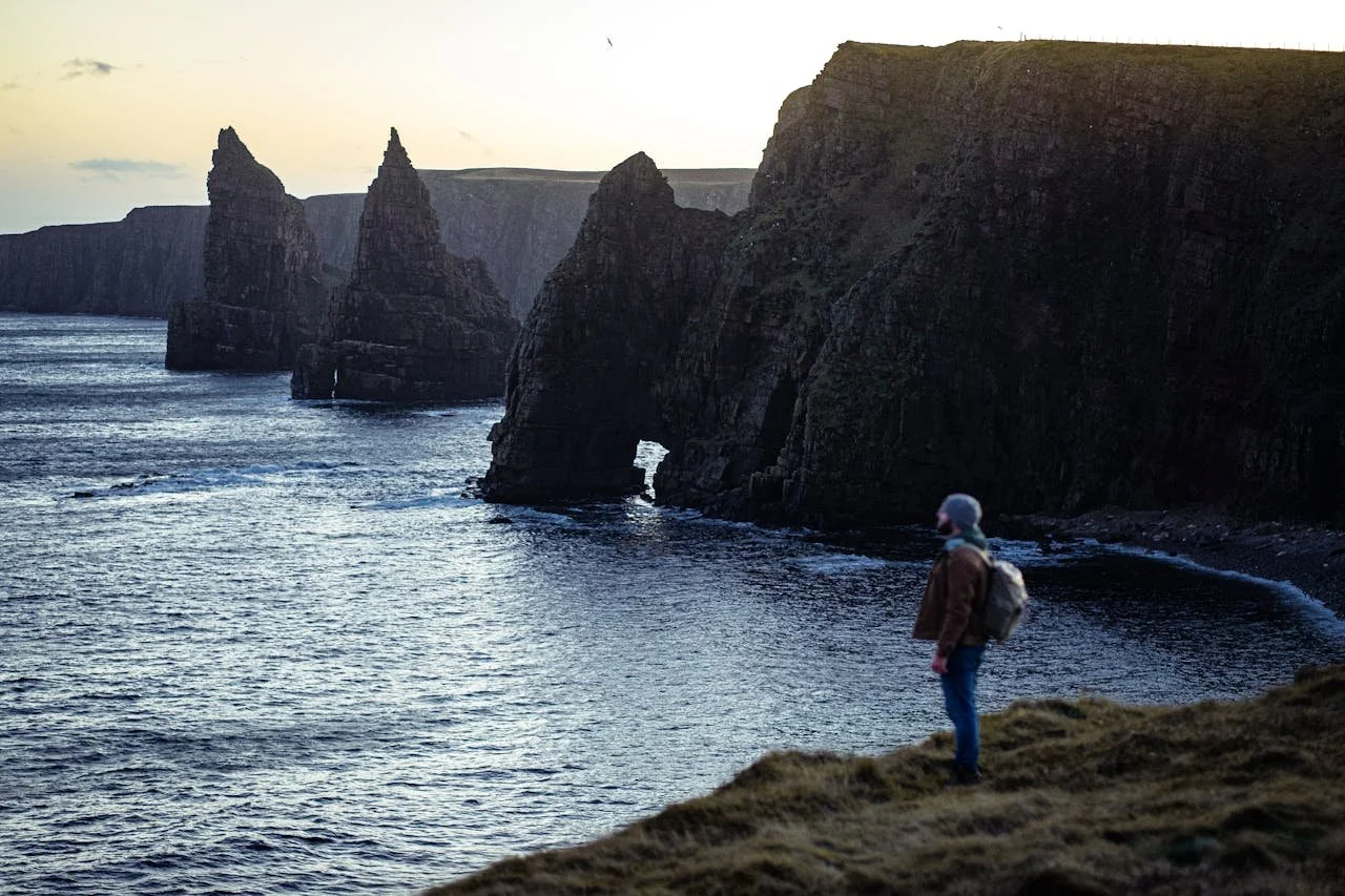 Duncansby Stacks elopement location Scotland