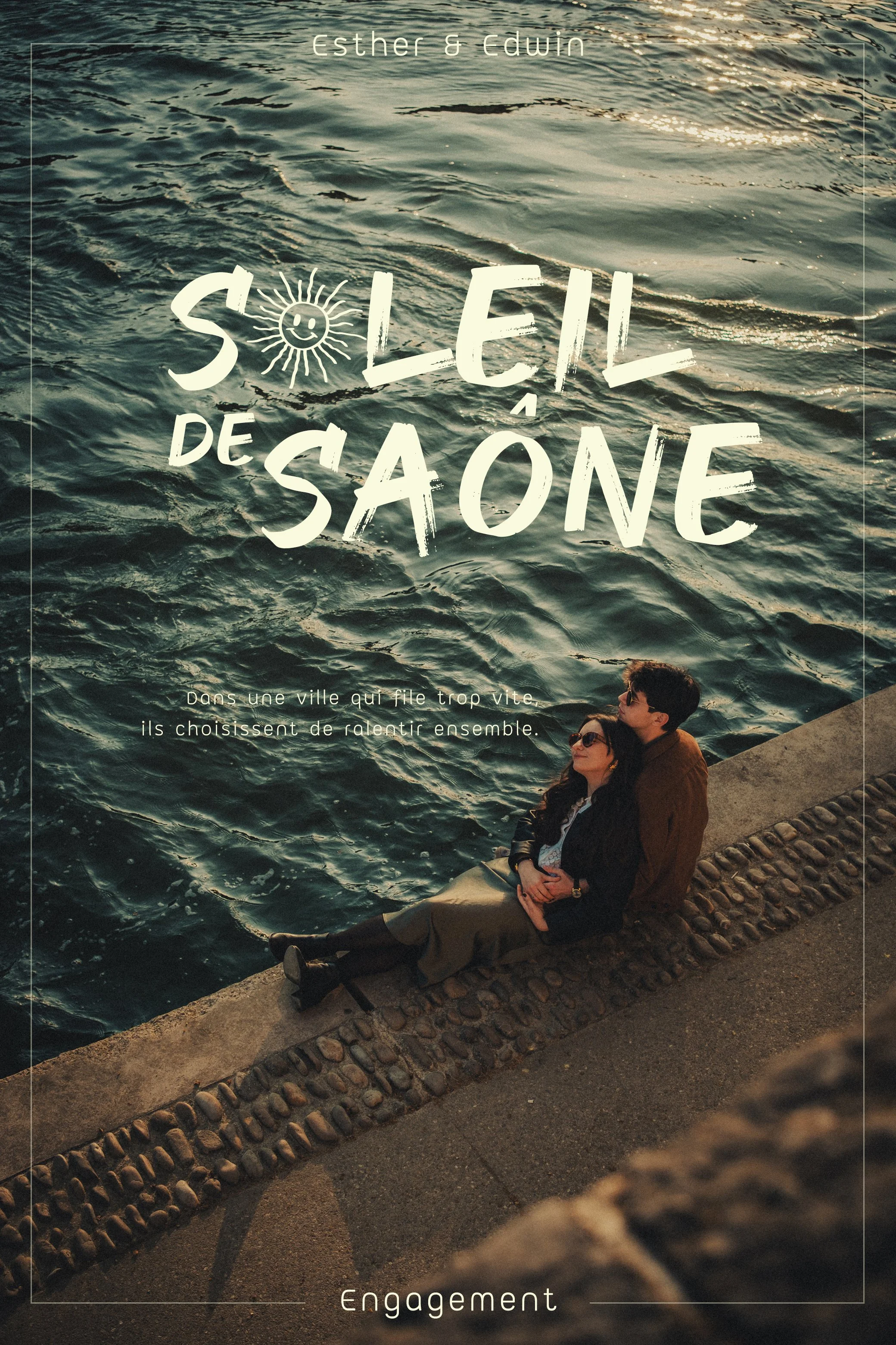 France photographer and videographer documenting an urban engagement session in Lyon.