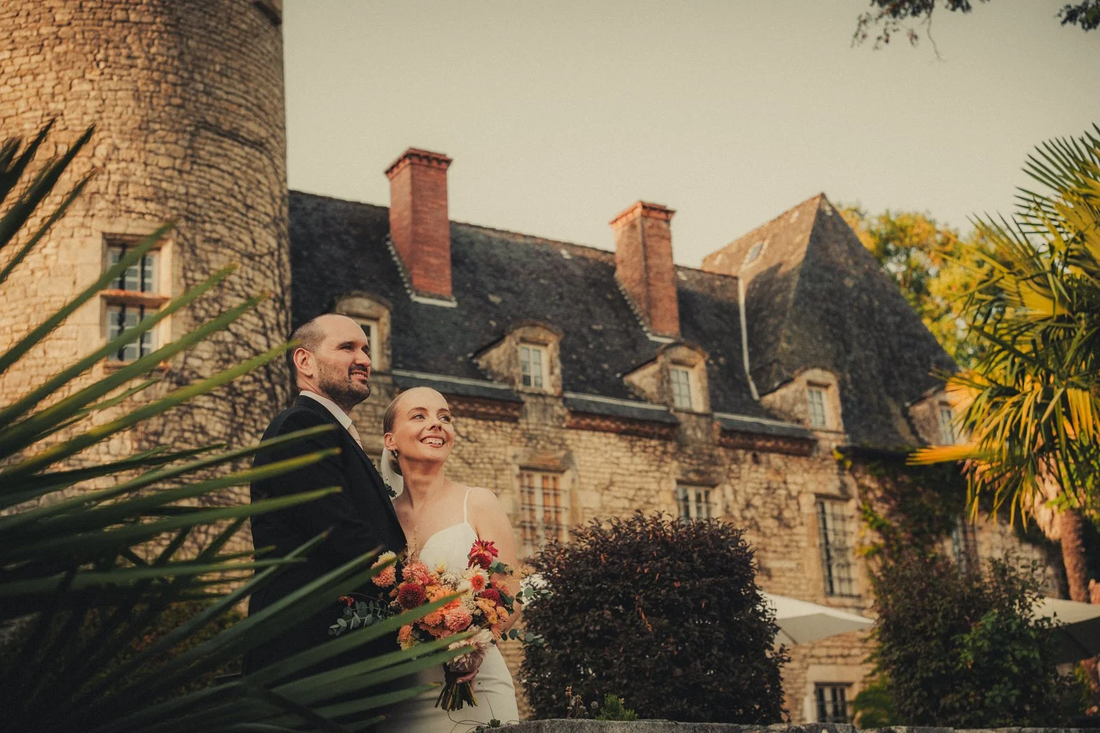 intimate wedding photographer in dordogne france