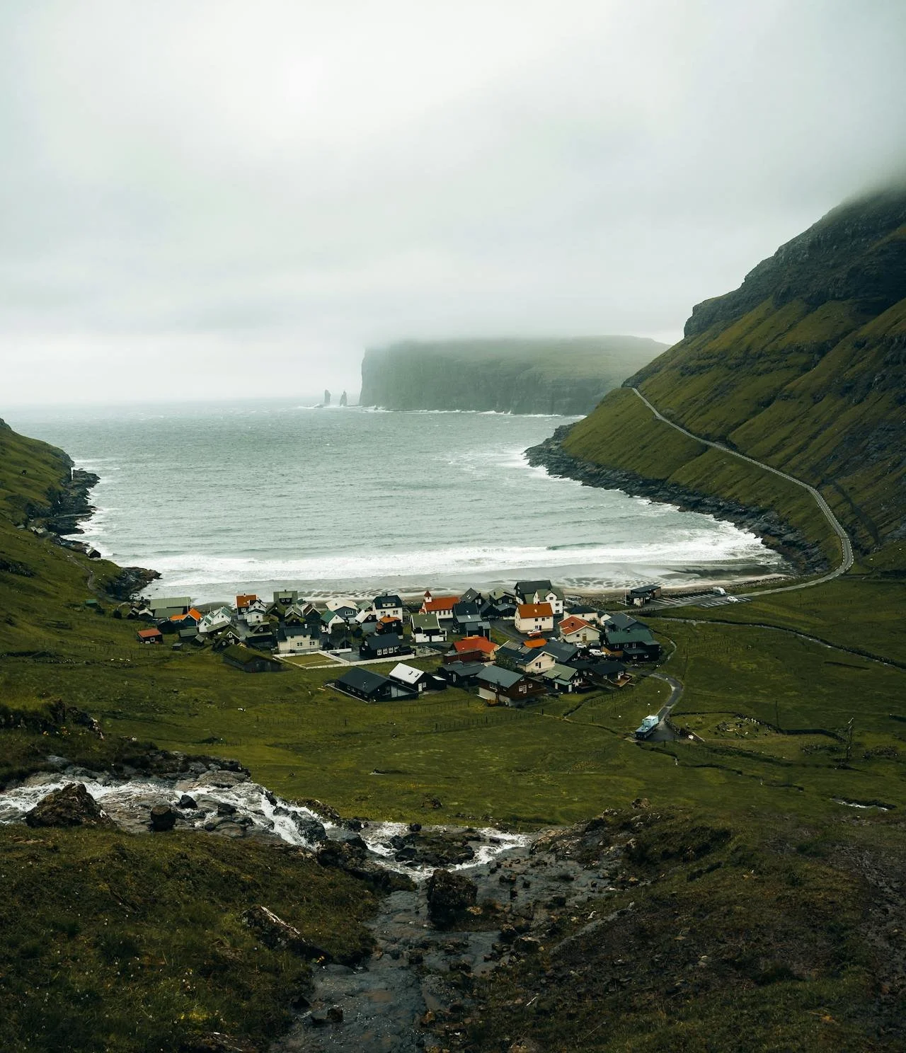 Tjørnuvík an elopement location in Faroe Islands