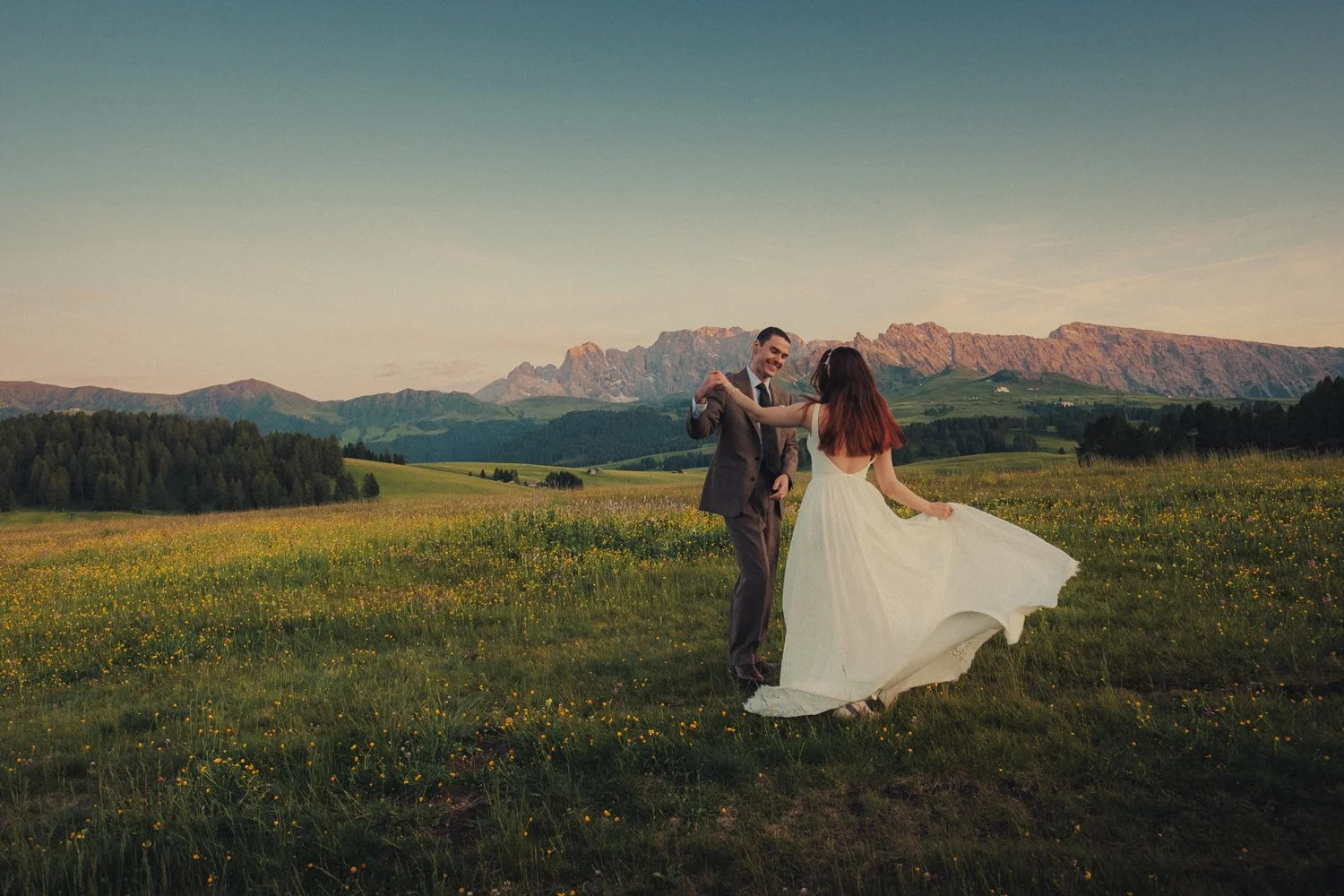 Dolomites elopement videographer