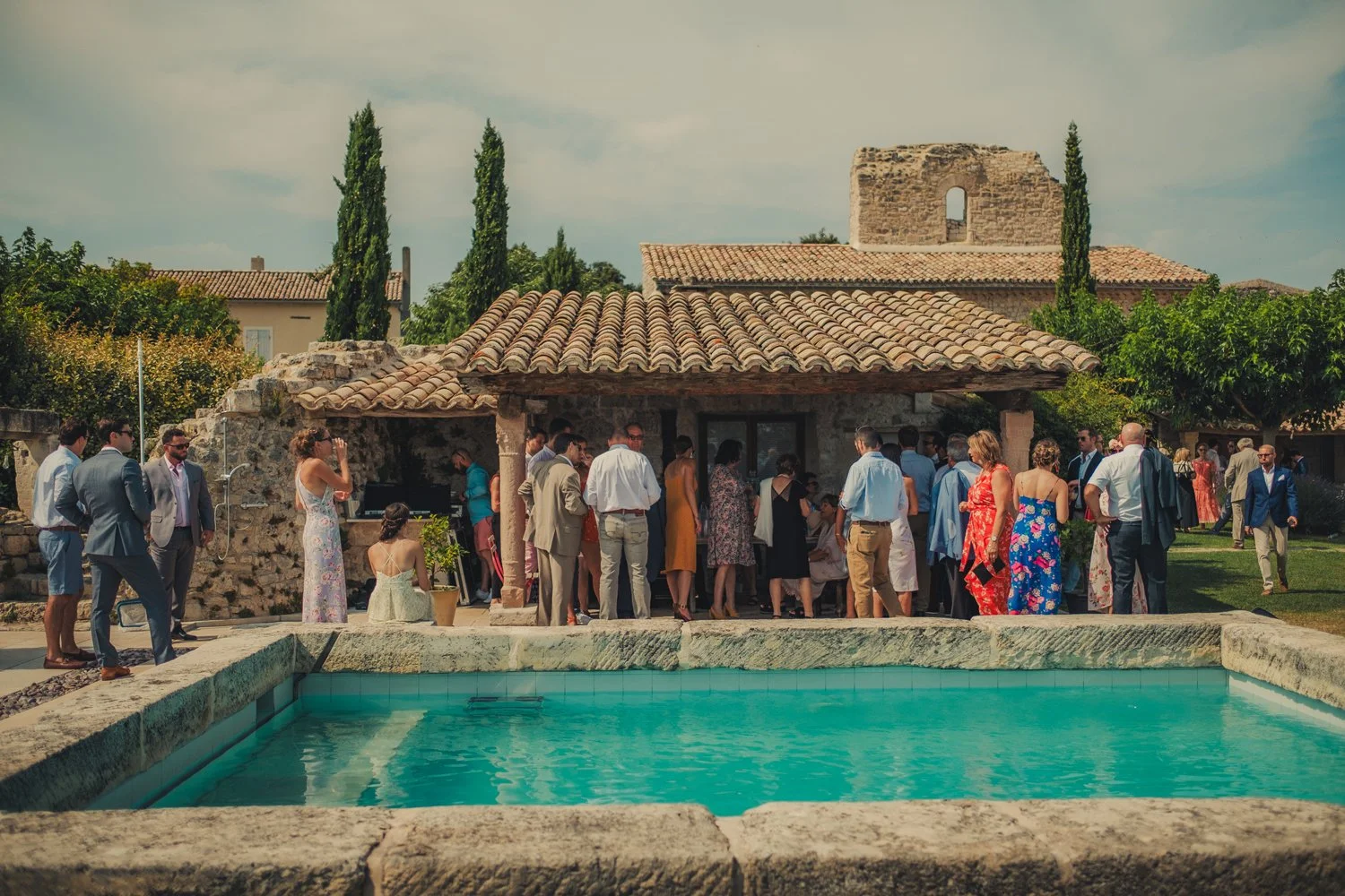 Drome Provençale wedding Domaine de Sarson
