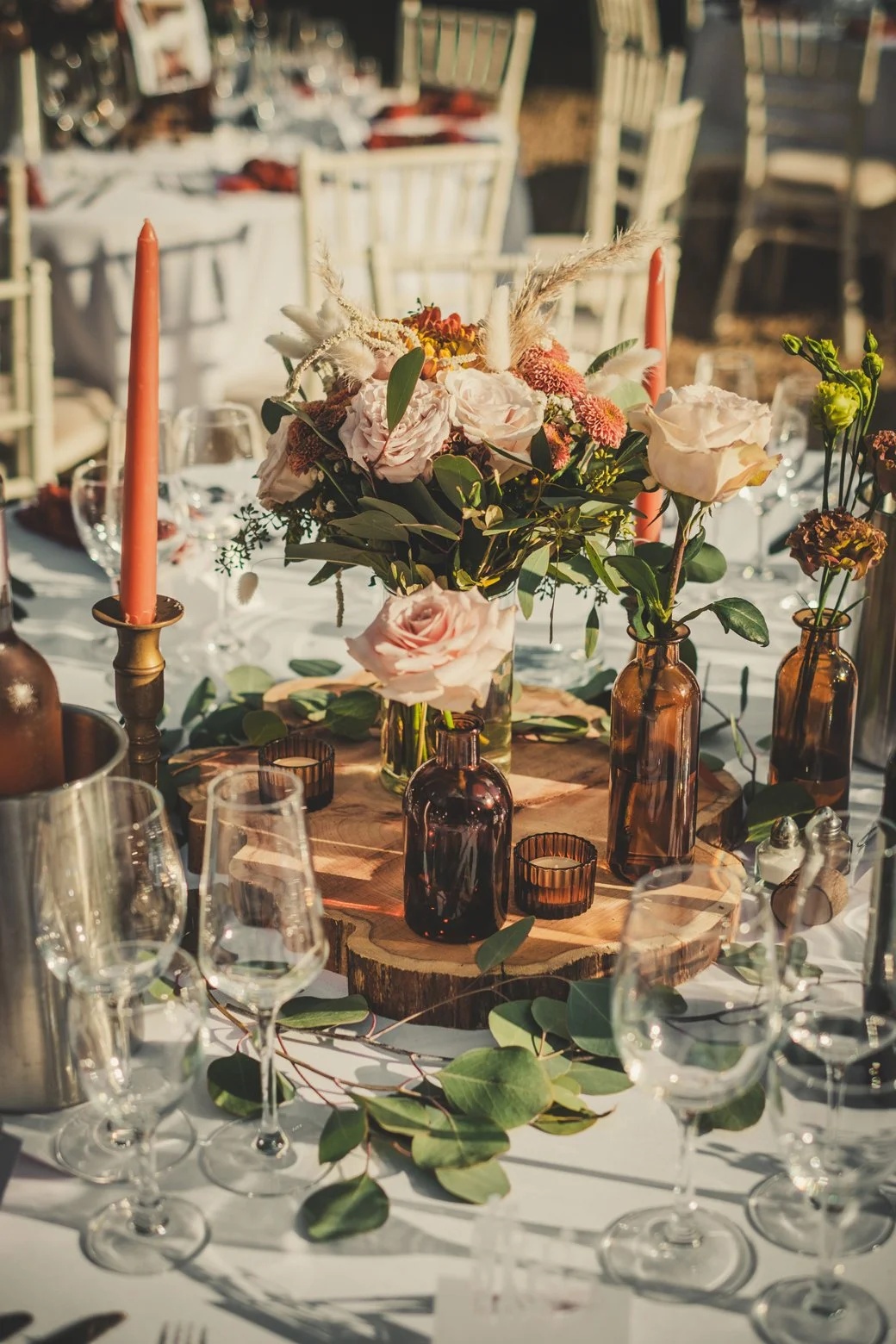 wedding table decoration details