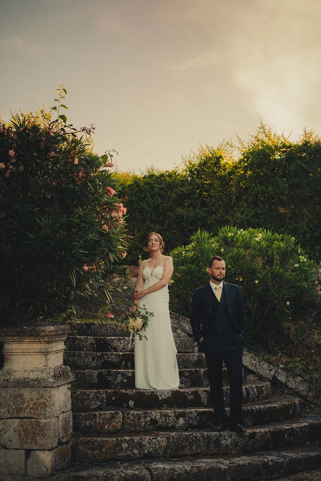 France wedding photographer capturing a wedding in Gard, south of France in summer.