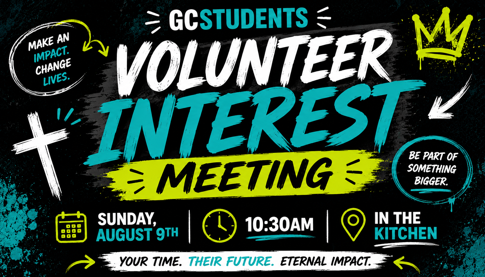 GCStudents Volunteer Interest Meeting