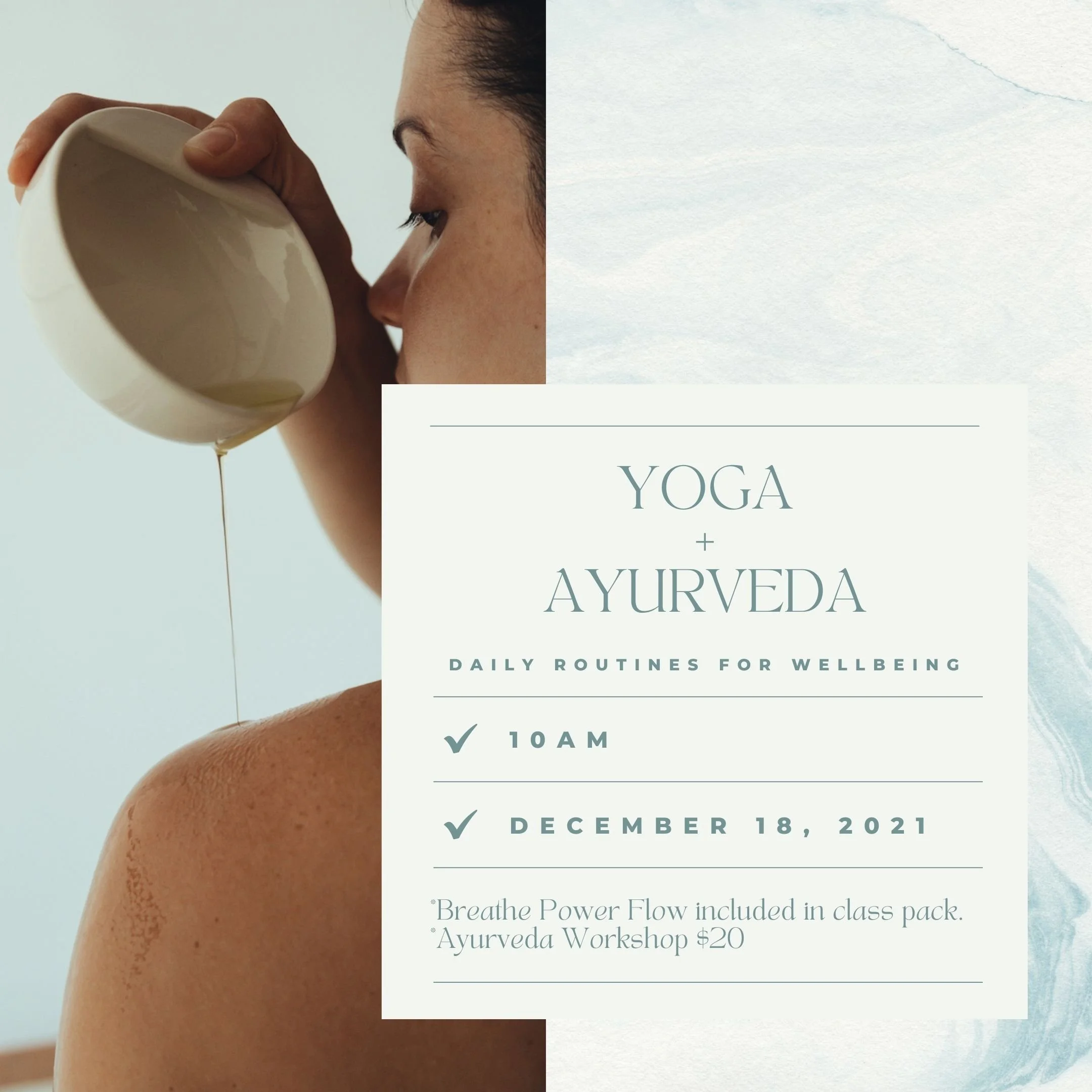 BREATHE AYURVEDA WORKSHOP: with Aura Bermudez