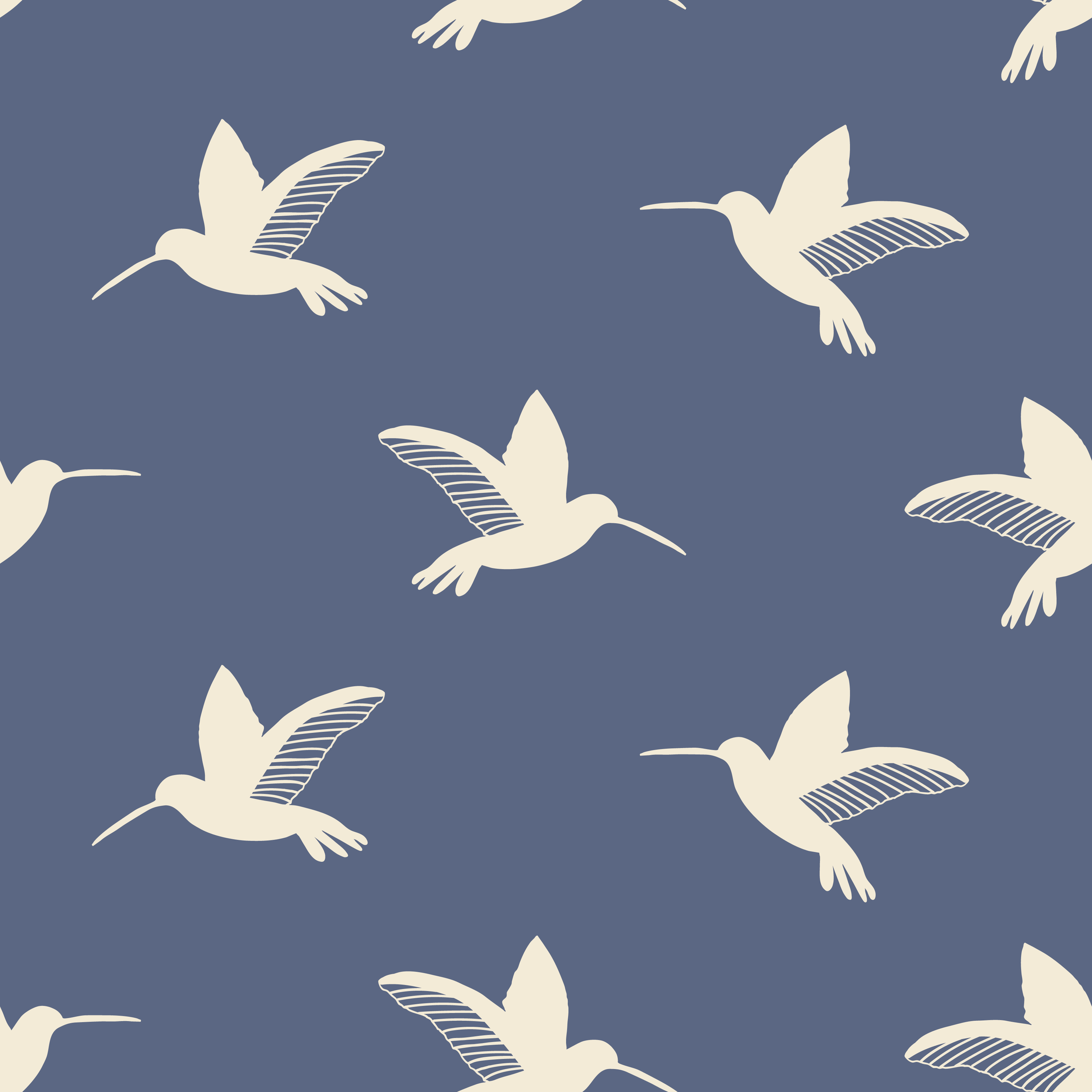 spoonflower sample - hummingbird on navy.png