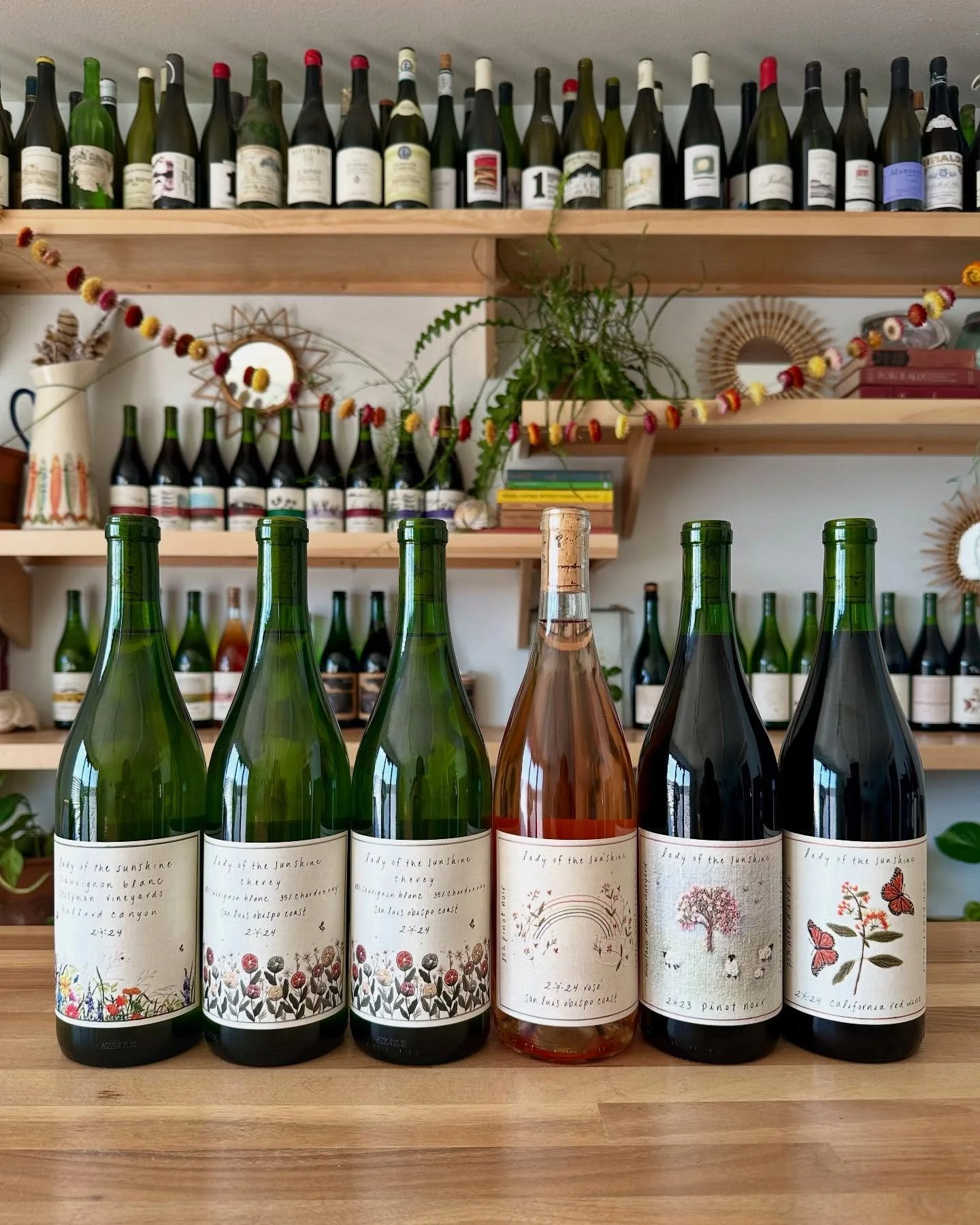 spring awakening ♡ new lady wines have arrived 🌿

There&rsquo;s lots on the horizon 🦋
Lots of seeds and sprouts and plants 
Lots of flowers, flowers everywhere ❣️
Lots of projects, lots of planning, lots of plotting
lots of gratitude 🤍

We&rsquo;r