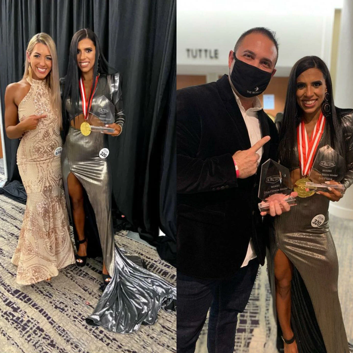 TEAM4EVER Athlete Sheyla and New WBFF Pro