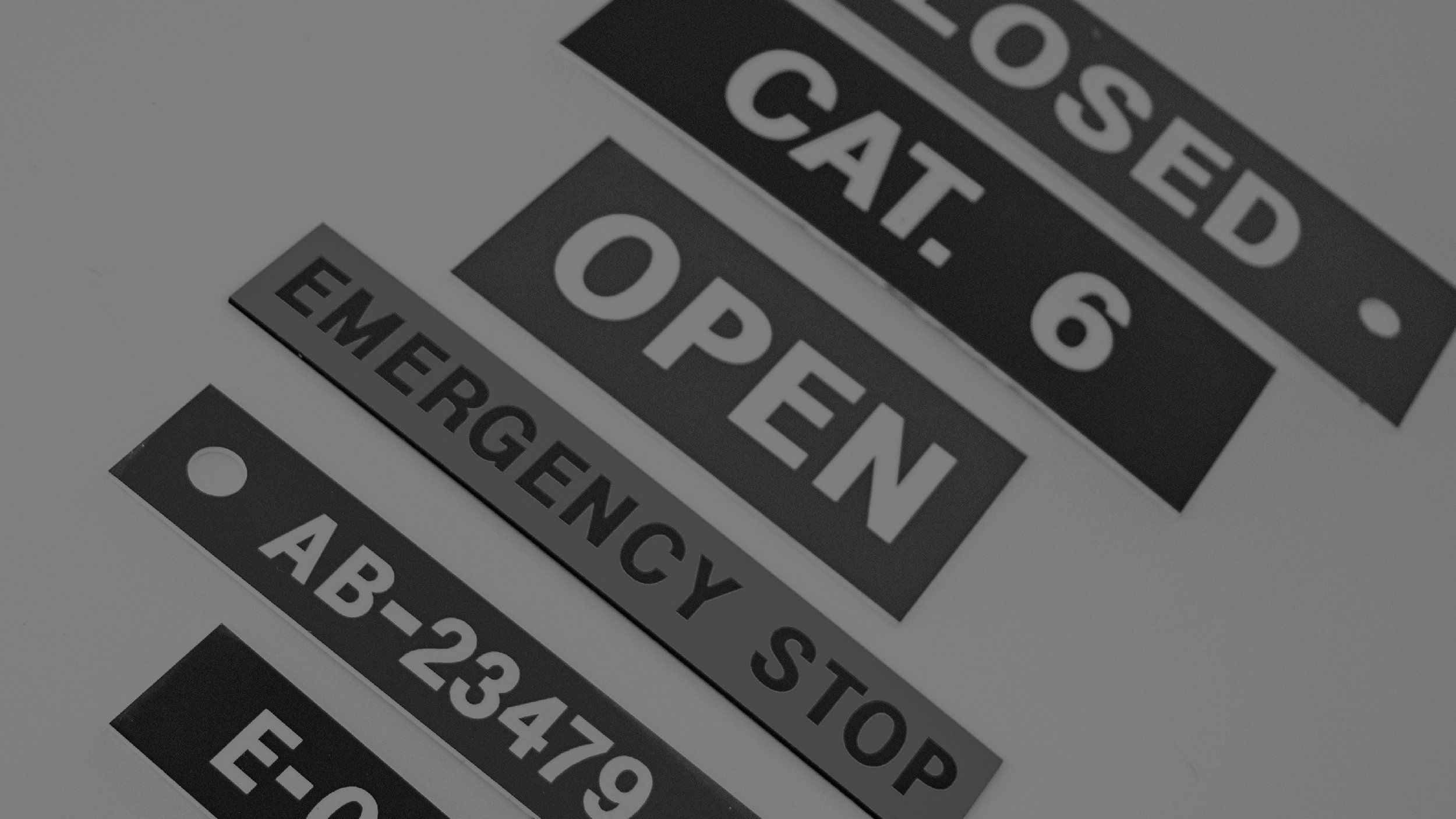 Engraved Nameplates — Icon Sign Works