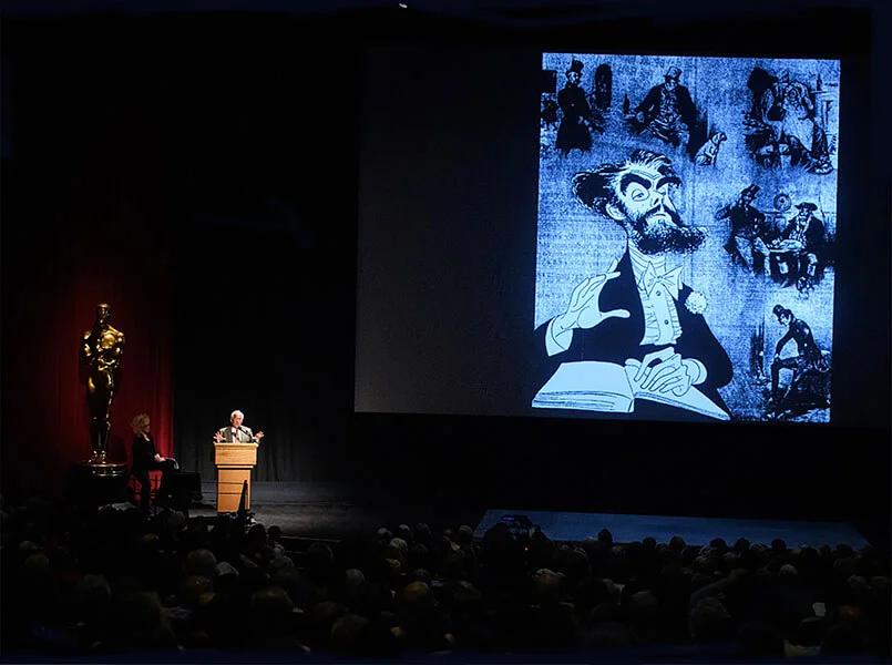 Simon Callow talking about Charles Dickens.
