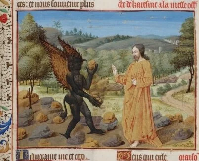 "Go away in the name of Jesus!"