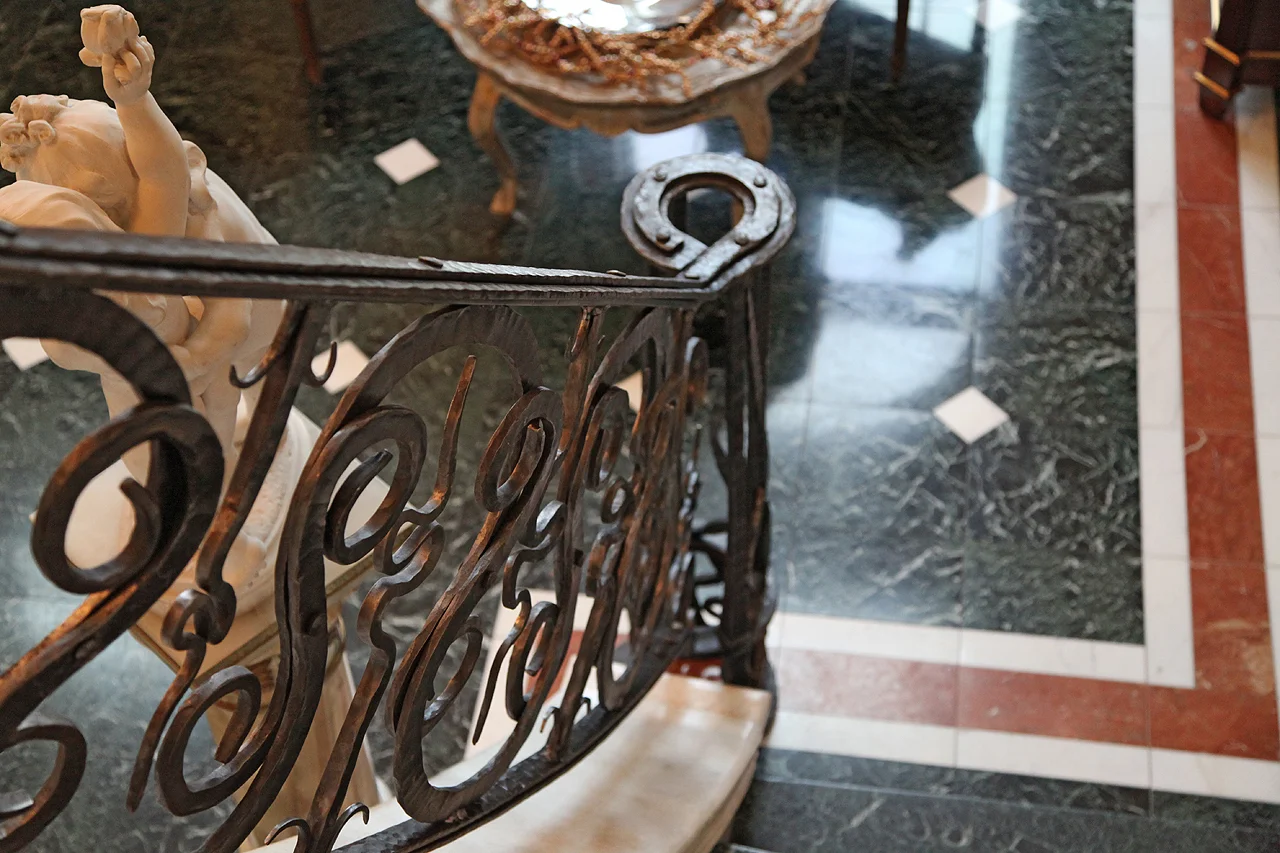 Hand forged railings