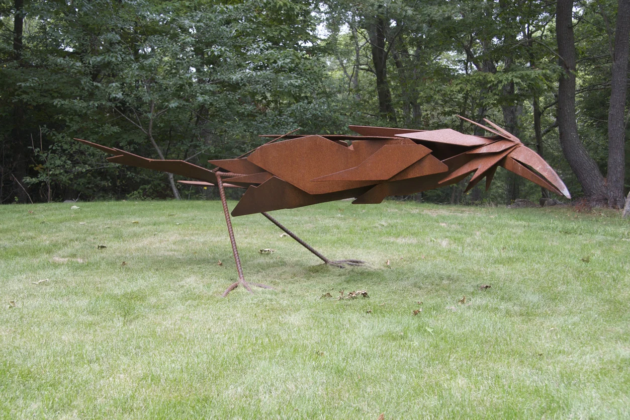 Raven sculpture