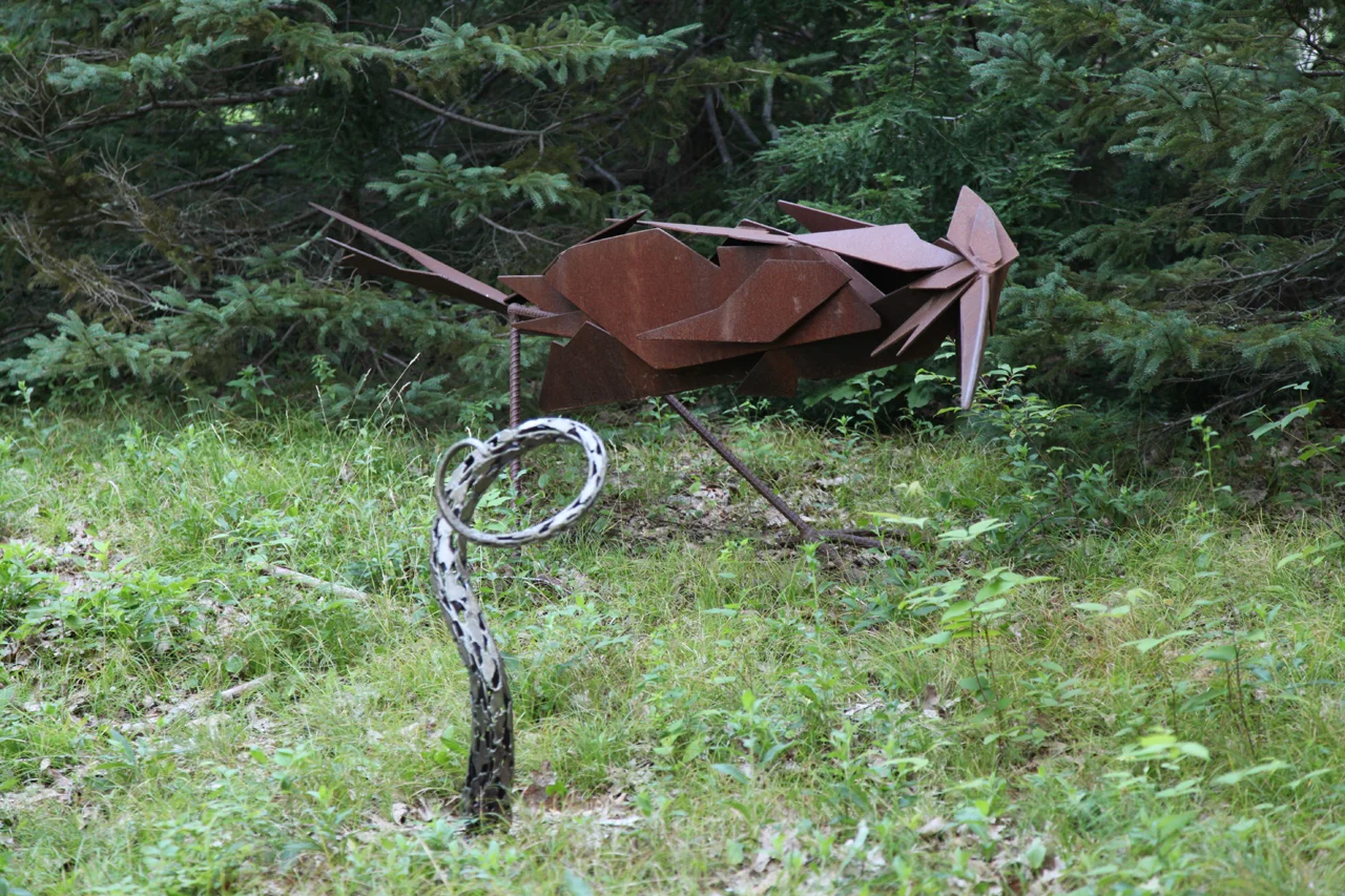 Raven Sculpture