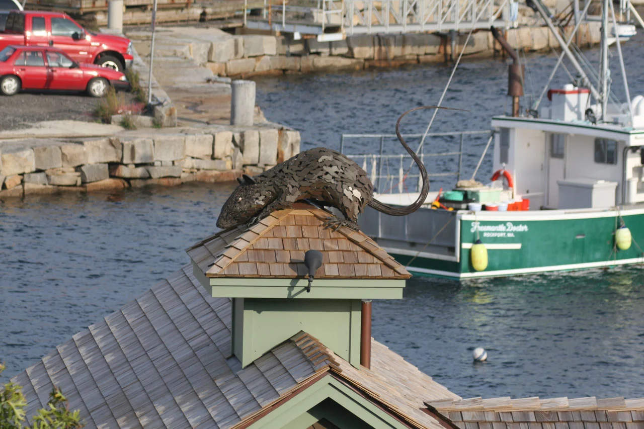 Wharf Rat Sculpture
