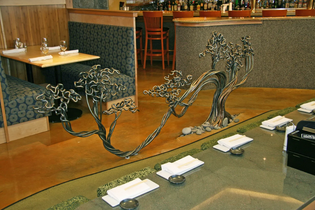 Octopus Sculpture by Chris Williams Latitude 43 Restaurant