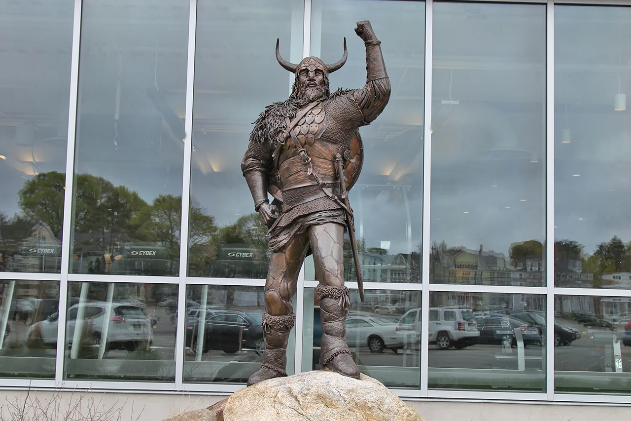 Viking Sculpture by Chris Williams