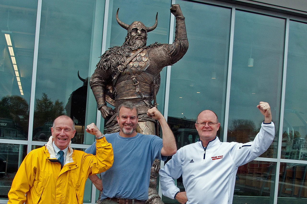 Viking Sculpture by Chris Williams