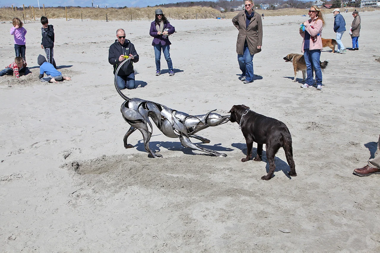 Greyhound Sculpture