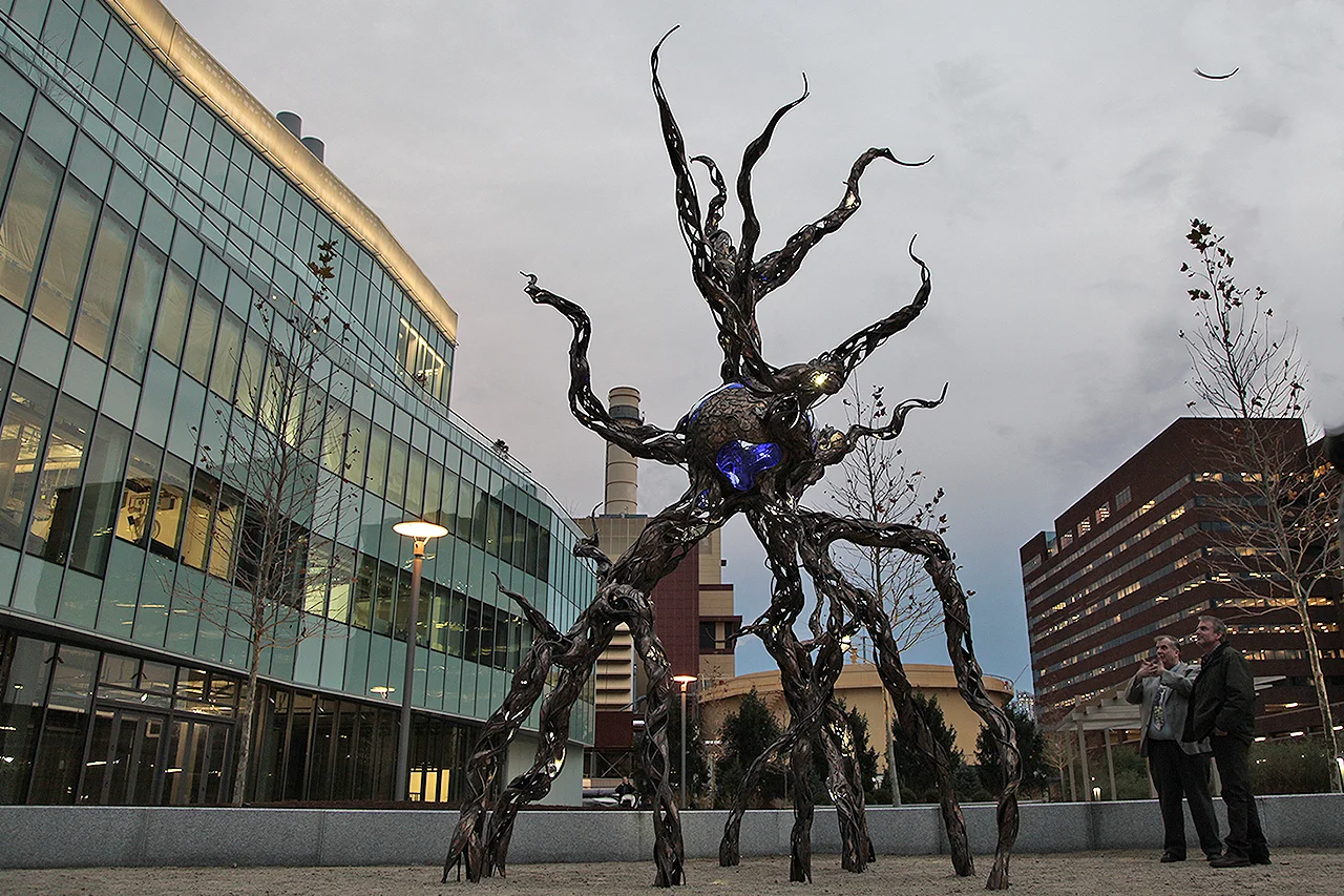 Neuron Sculpture Cambridge Ma