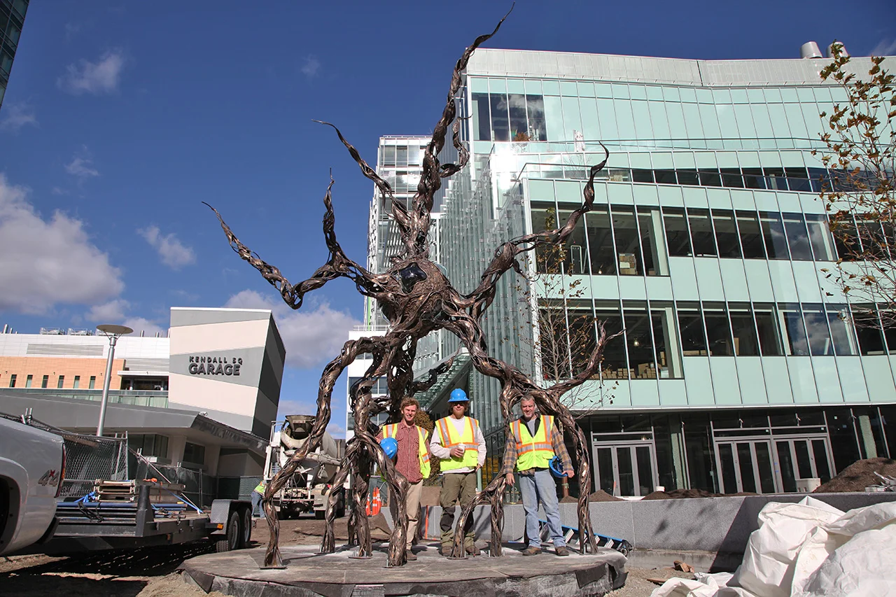 Neuron Sculpture Cambridge Ma