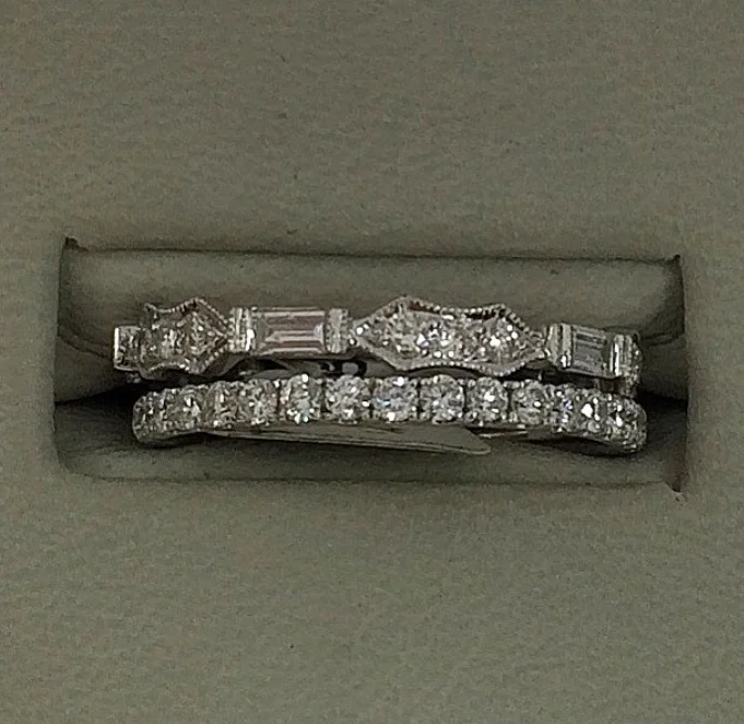 Stack rings are very on trend today…