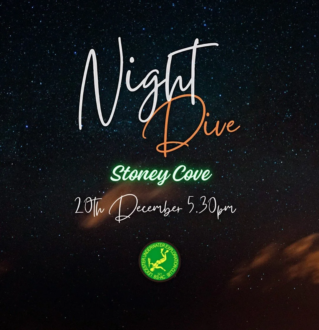 LUEC Stoney Cove Night Dive