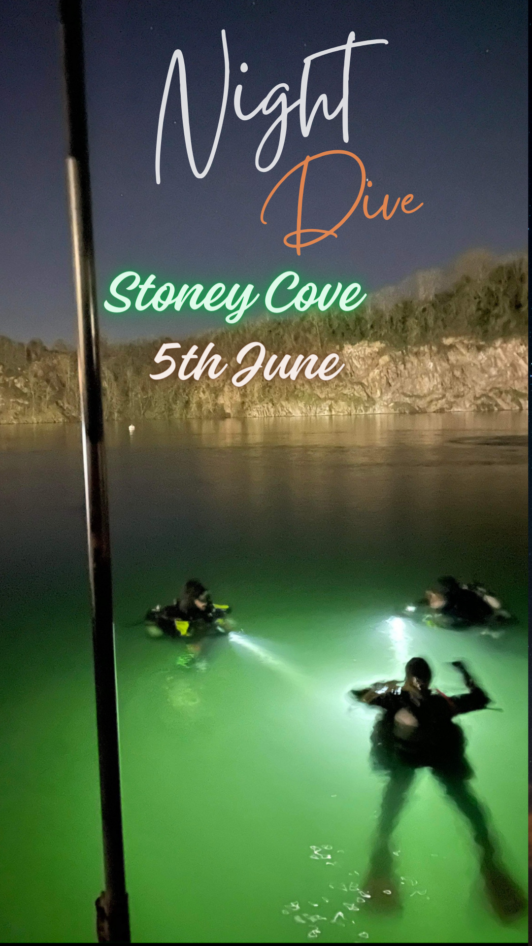 Night Dive- Stoney Cove