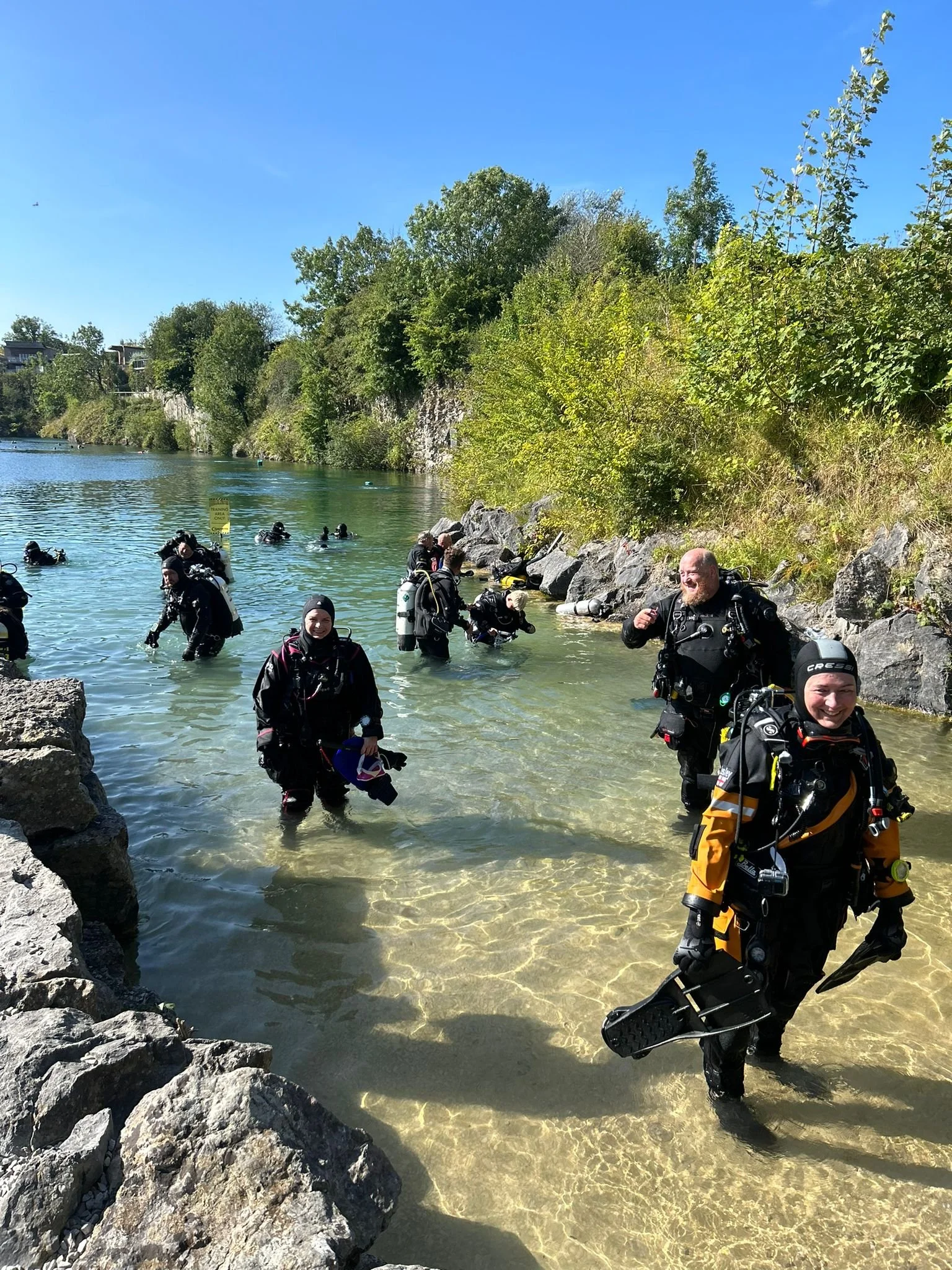 Capernwray dive trip