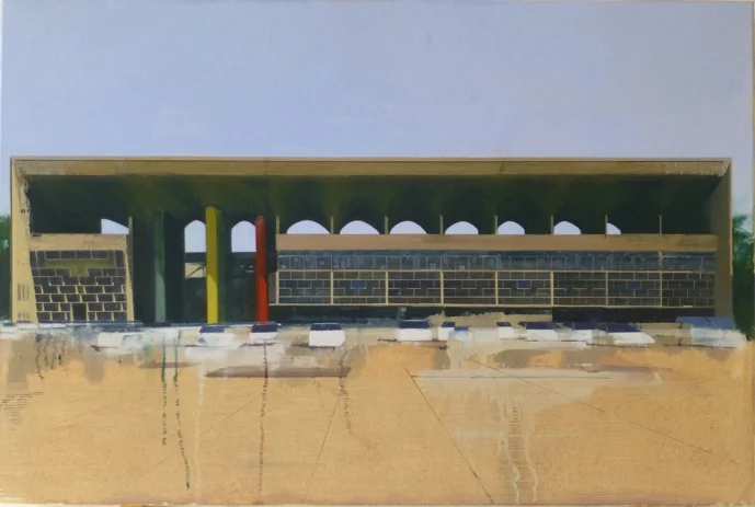 Le Corbusier Chandigarh Four 105 x 70cm