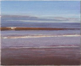 North Sea study 21 25 x 20cm oil on canvas